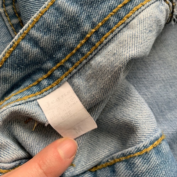 Jean mini skirt - Picture 3 of 4